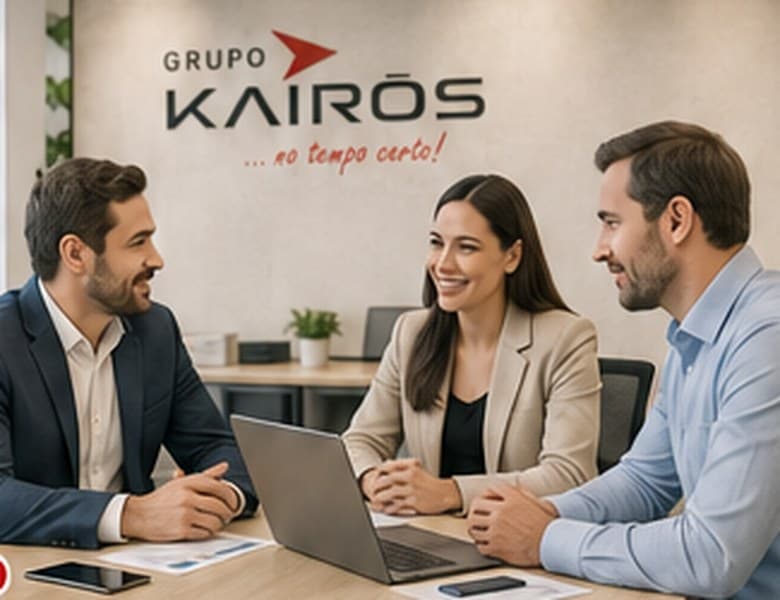 Reunião de entrada no mercado brasileiro na recepção do Grupo Kairós